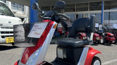 【ご成約ありがとうございます】中古　シニアカー（モンパル ML200）入庫のお知らせ